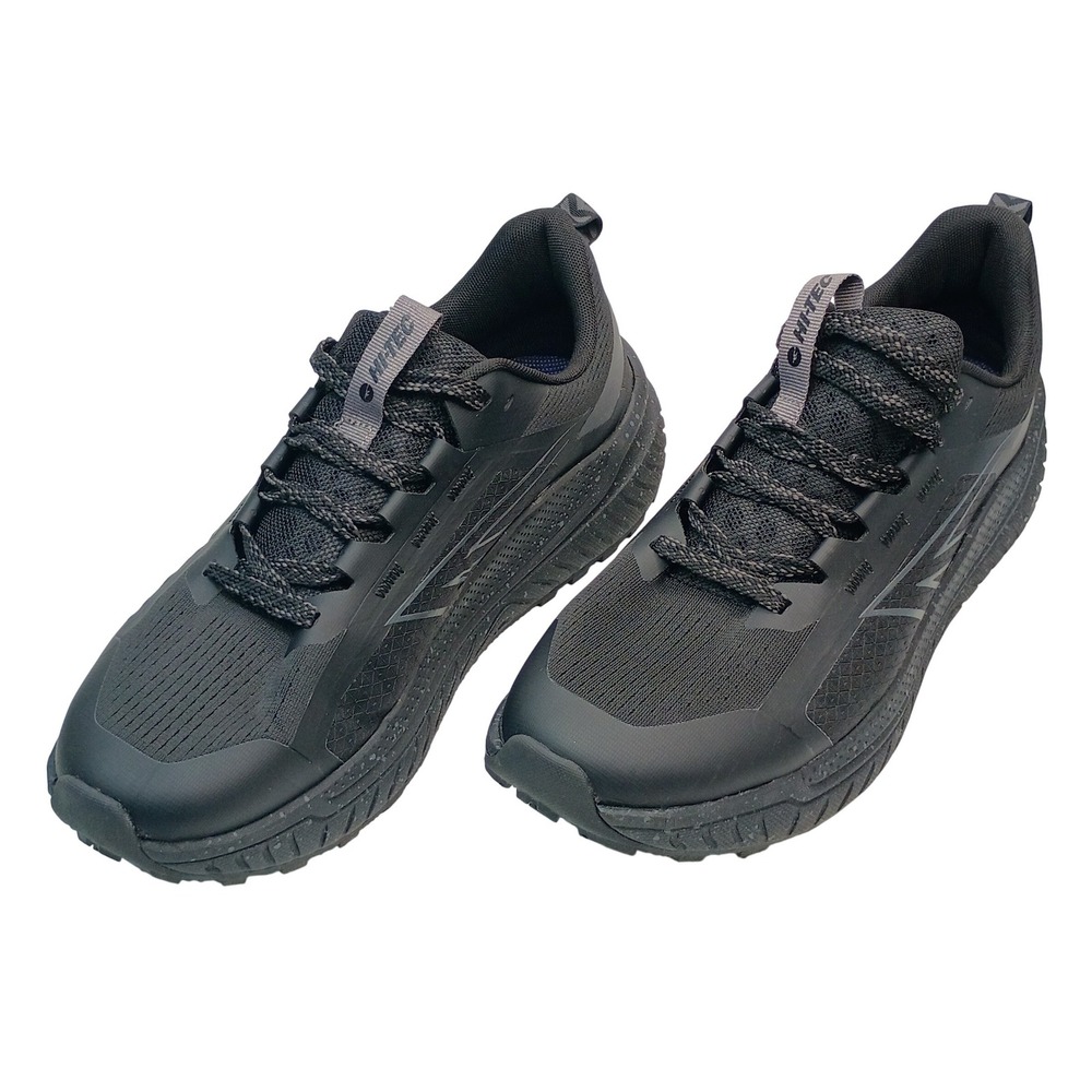 Hi-Tec CH80450M-BV Sneakers Men Size 9.5 Black Mesh Athletic Shoes